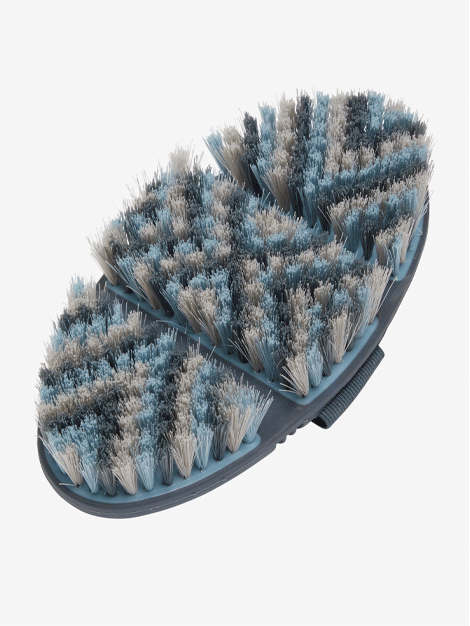 LeMieux Flexi Soft Body Brush for Horses - Gentle Grooming & Massage Tool for Shiny Coat & Healthy Skin - Perfect for Daily Care & Show Preparation