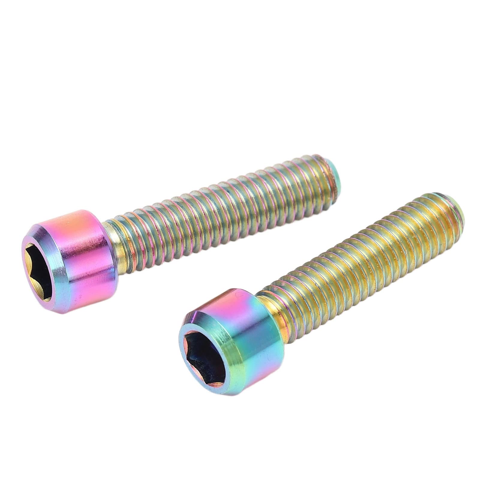 Kadimendium Bike Stem Screw & Seatpost Screw - 2pcs High Precision Removable Bolts for Mountain Bikes | Professional Cycling Accessories for Bike Maintenance & Repair | Perfect for Trail Riding & Commuting