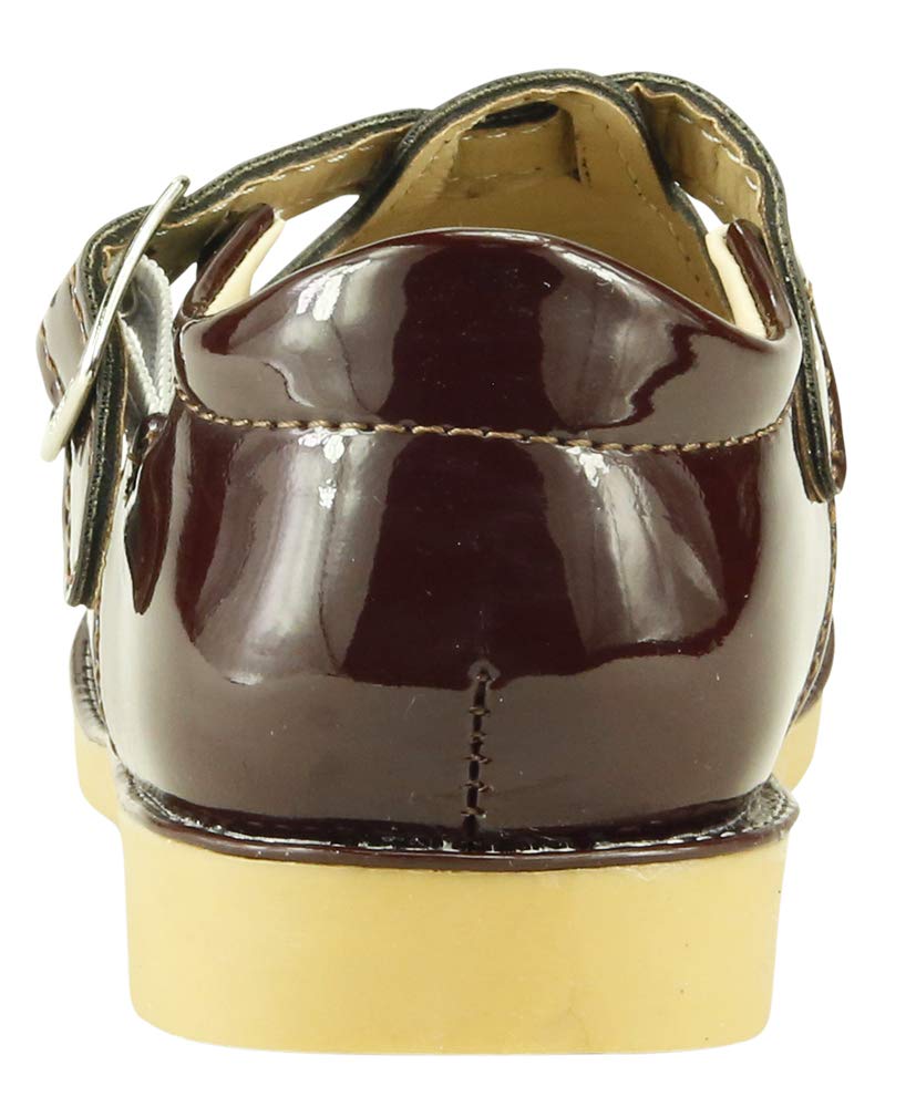Toddler Mary Jane Flat Shoes for Girls - School Dress & Playtime