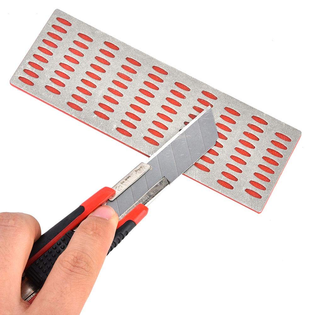 3-Piece Sharpening Stone Set - Coarse/Medium/Fine Grit Whetstone for Kitchen Knives & Woodworking Tools | Outdoor & Home Use