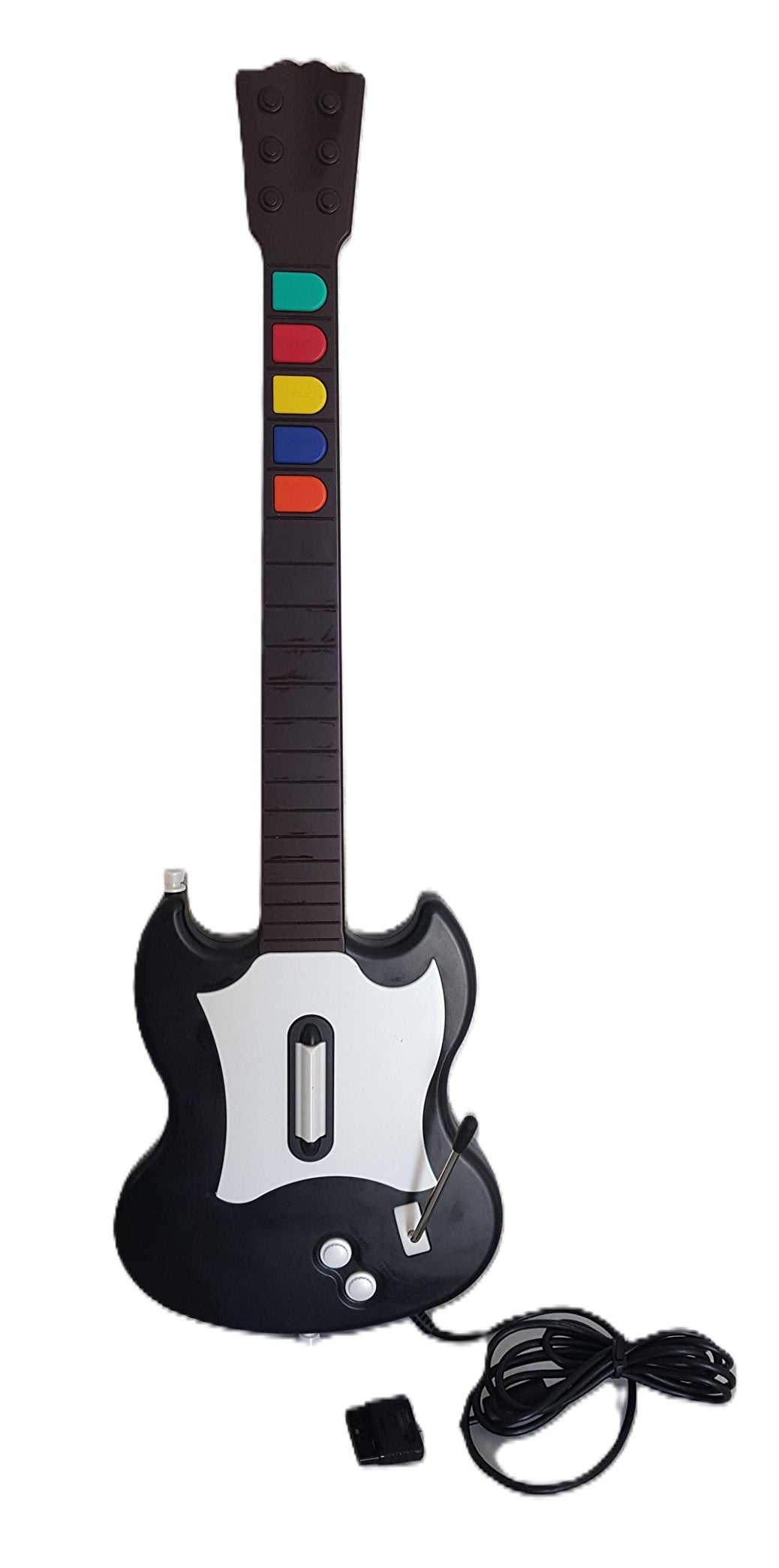 Guitar Hero SG Guitar Controller for PlayStation & Xbox - Wireless Black/White Game Accessory - Perfect for Gaming Parties & Music Lovers