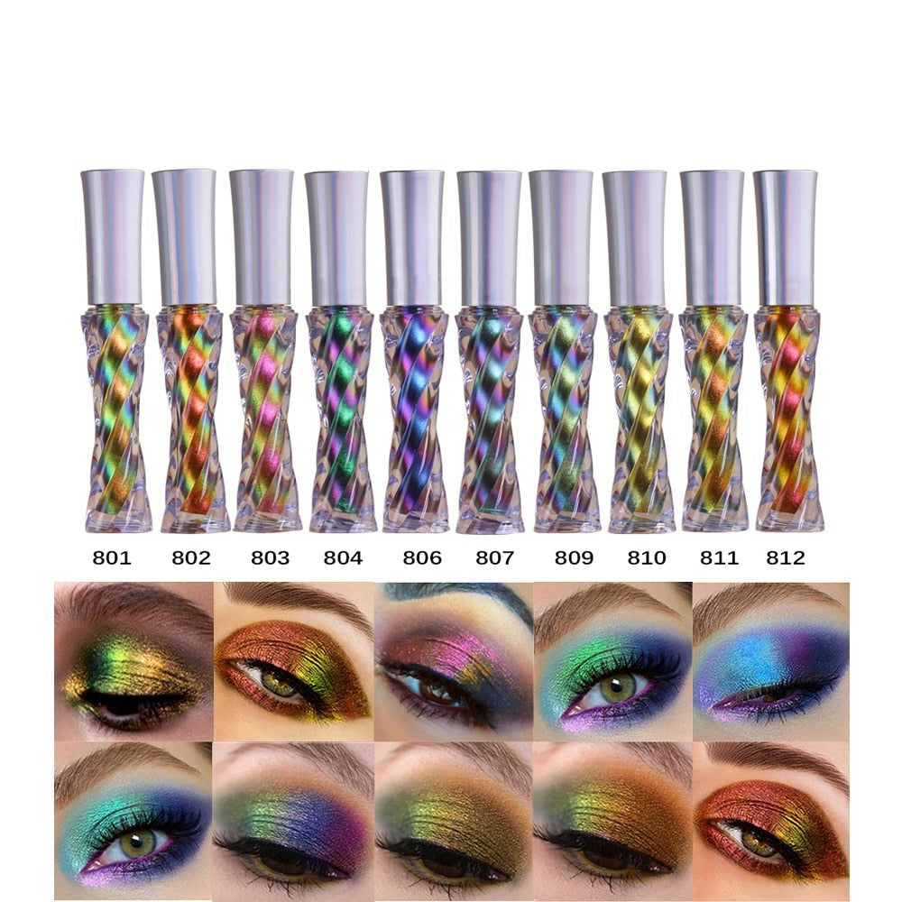 Professional Chameleon Liquid Eyeshadow - Long Lasting, Waterproof & Highly Pigmented Makeup for Stunning Eye Looks - Perfect for Parties, Weddings & Everyday Wear