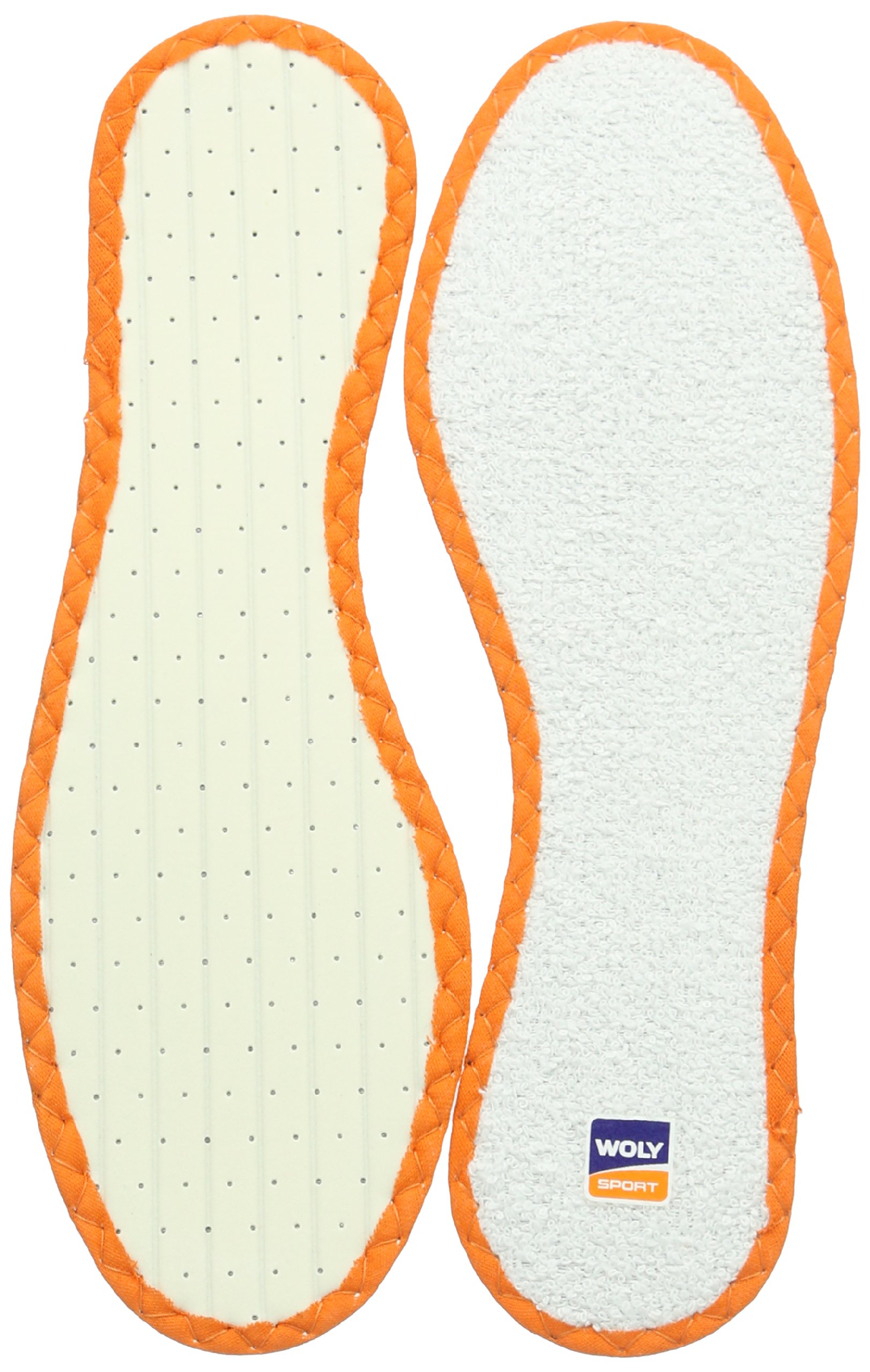 Woly Unisex-Adult Double Fresh Sport Insoles for Running, Walking & Workouts – Odor Control & Cushioning Support for All-Day Comfort