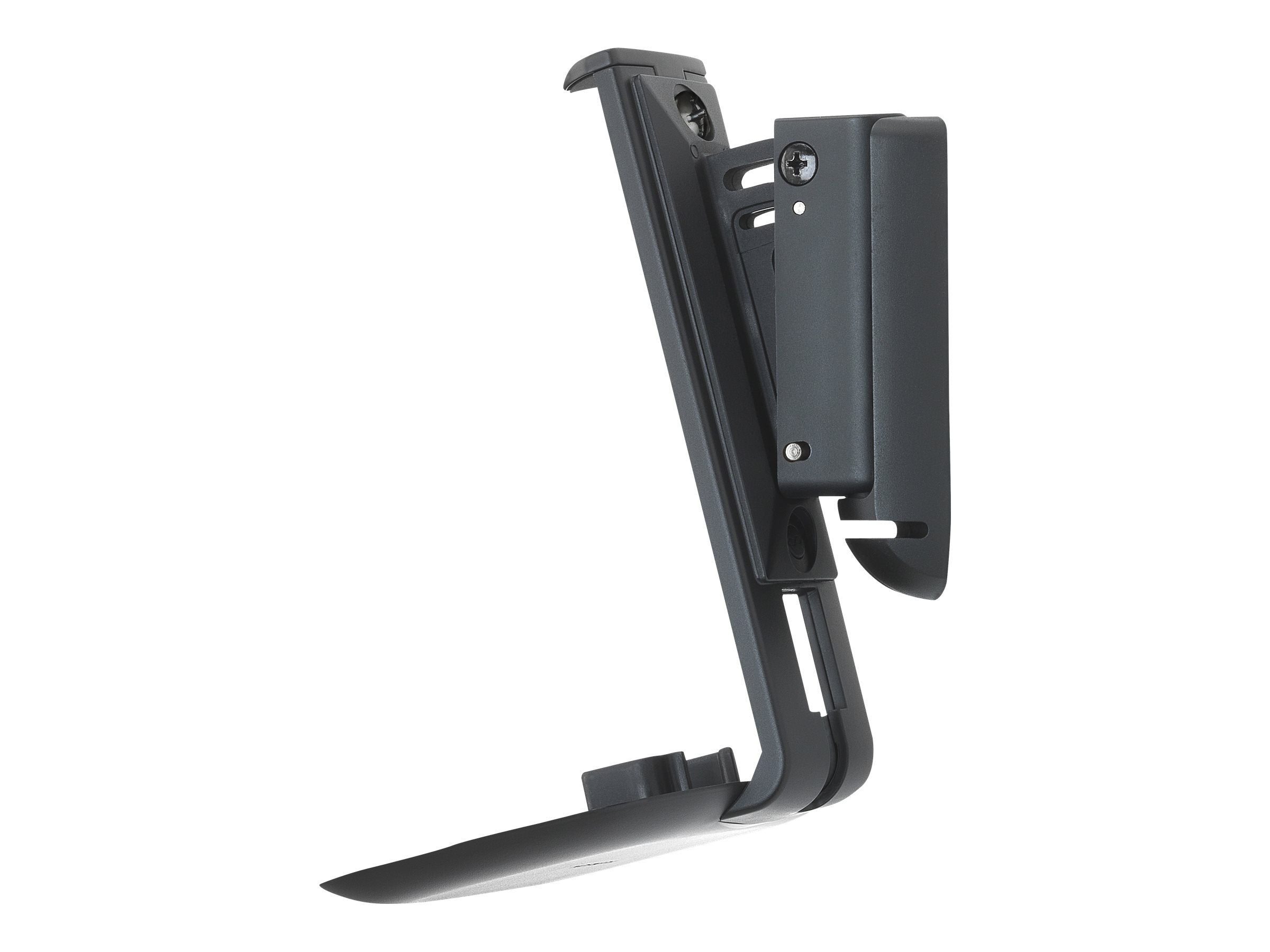 Flexson S1 Speaker Stands for Bookshelf Speakers - Premium Adjustable Height & Angle for Optimal Sound - Perfect for Home Theater, Studio & Gaming Setup