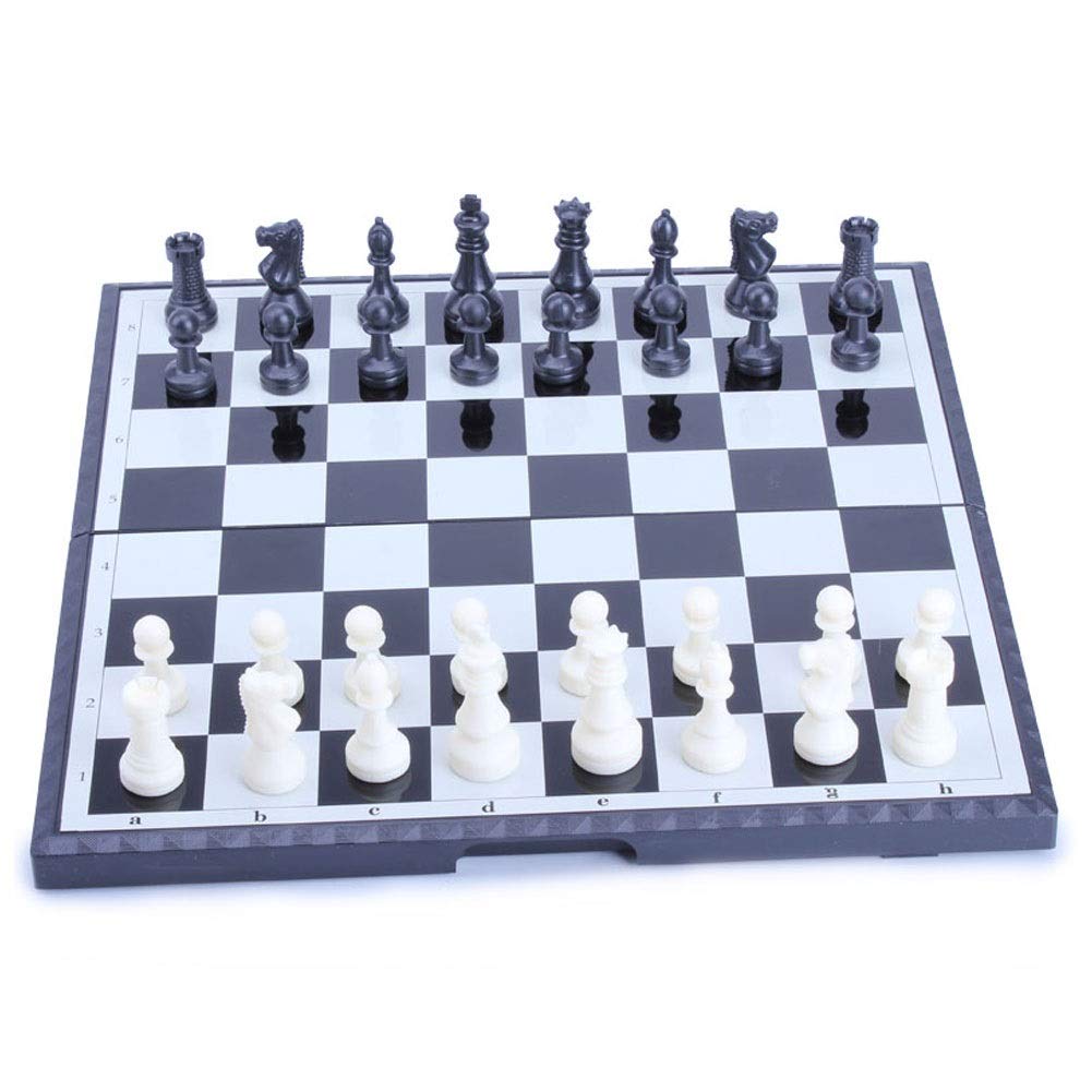 Premium Magnetic Chess Set for Adults & Kids - 32cm Folding Travel Chess Board with Storage | Portable Game for Home, Office, Camping & Gifts