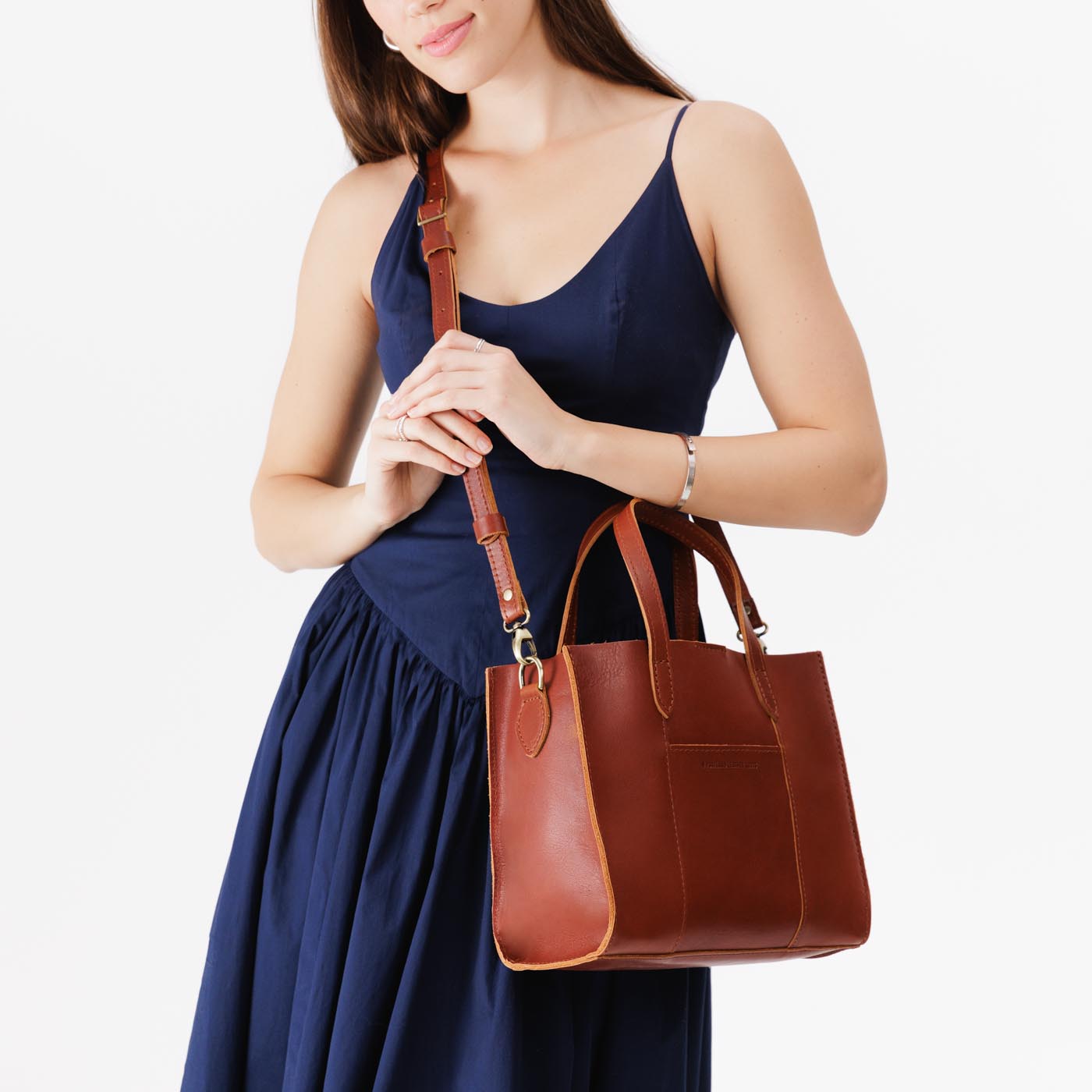 Almost Perfect Lola Crossbody Tote Bag - Stylish Women's Leather Purse for Work, Travel & Everyday Use | Fashionable Shoulder Bag with Multiple Pockets