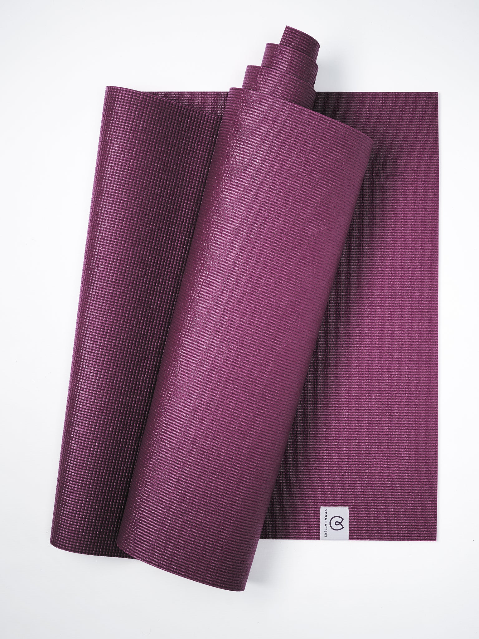 Yogamatters Sticky Yoga Mat - Non-Slip Eco-Friendly Exercise Mat for Yoga, Pilates & Home Workouts - Perfect for Beginners & Professionals