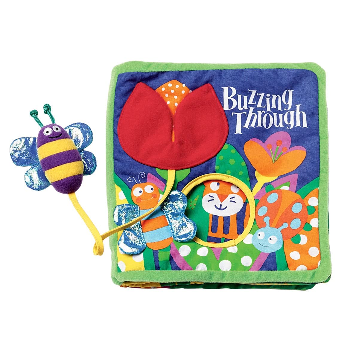 Kaplan Early Learning Peek A Boo Cloth Books - Set of 4 Soft Baby Books for Sensory Play | Perfect for Newborns, Infants & Toddlers | Interactive Learning & Bedtime Storytime