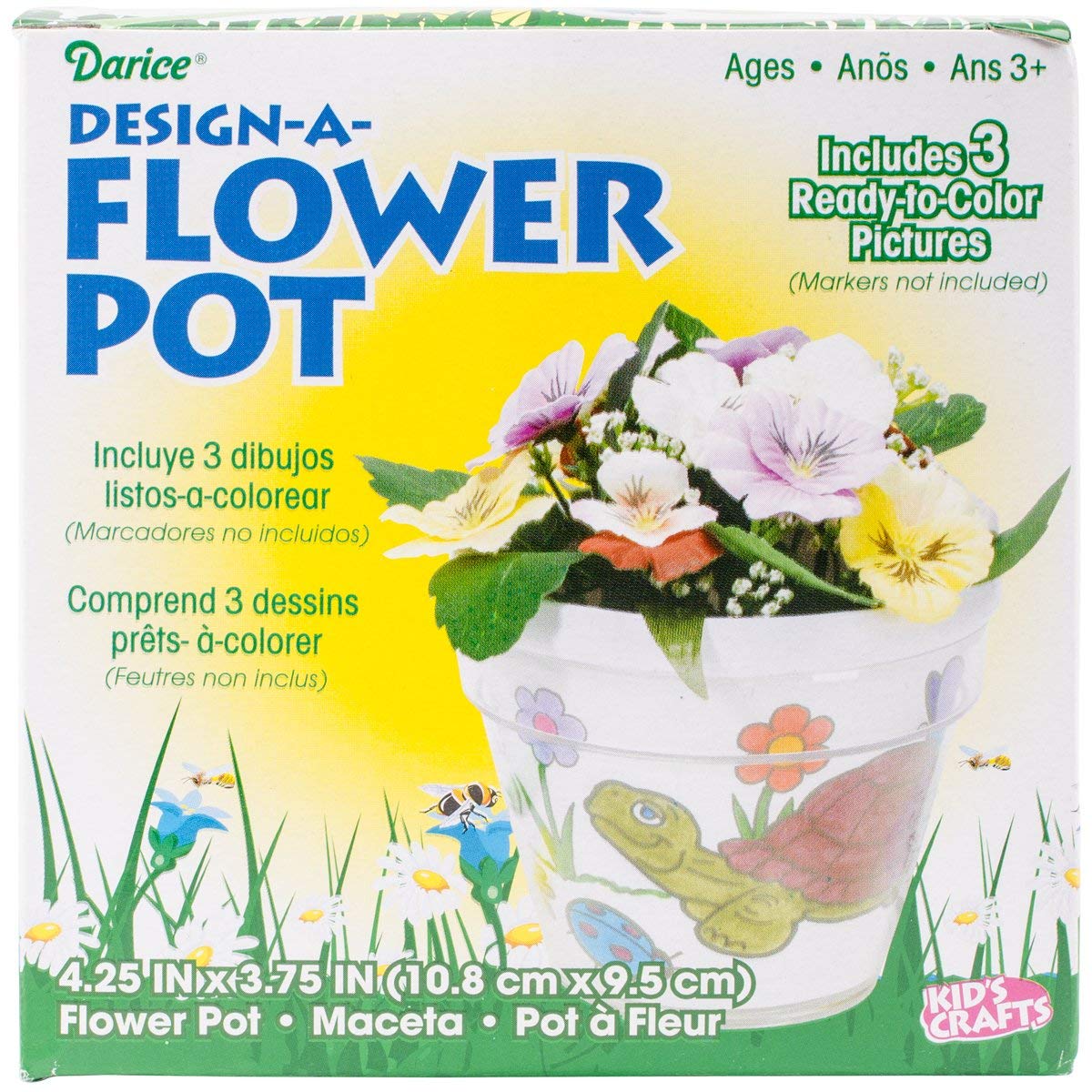 Stylish Colorful Flower Pots for Indoor & Outdoor Plants - Perfect for Home Decor, Garden, and Office Spaces