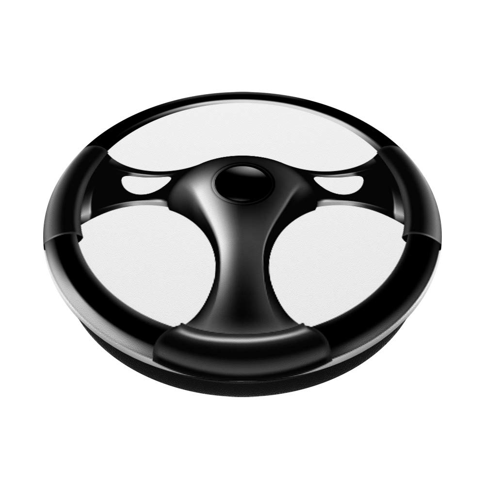 Best Graphic Steering Wheel Phone Grip Holder - Non-Slip Car Mount for Safe Driving & Hands-Free Navigation - Perfect for Road Trips, Commuting & Uber Drivers