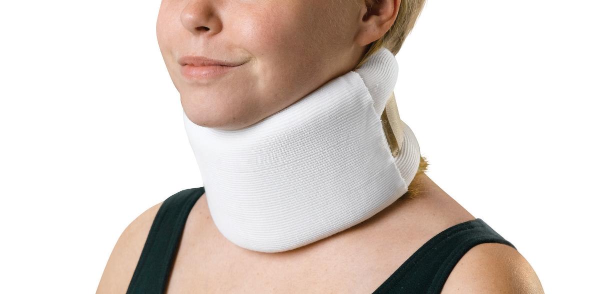 Medline Serpentine Style Cervical Collar - Adjustable Neck Brace for Pain Relief & Support - Ideal for Whiplash, Post-Surgery Recovery & Neck Injuries