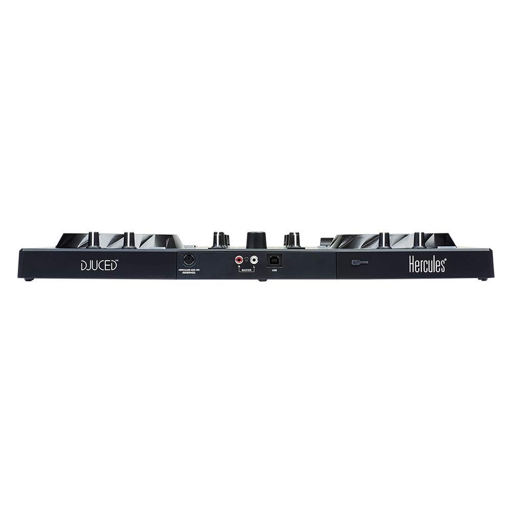 Hercules DJ Controller Professional Mixer - Black (Model 4780883) for DJs, Music Producers & Live Performances