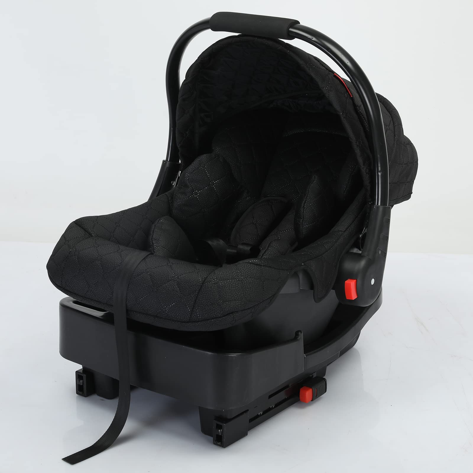 3 in 1 Baby Travel System - Lightweight Aluminum Frame Stroller with Reversible Seat & Portable Fold Design | Infant Carriage for Newborns to Toddlers | Perfect for Shopping, Travel & Outdoor Walks (V9UD Black-65)