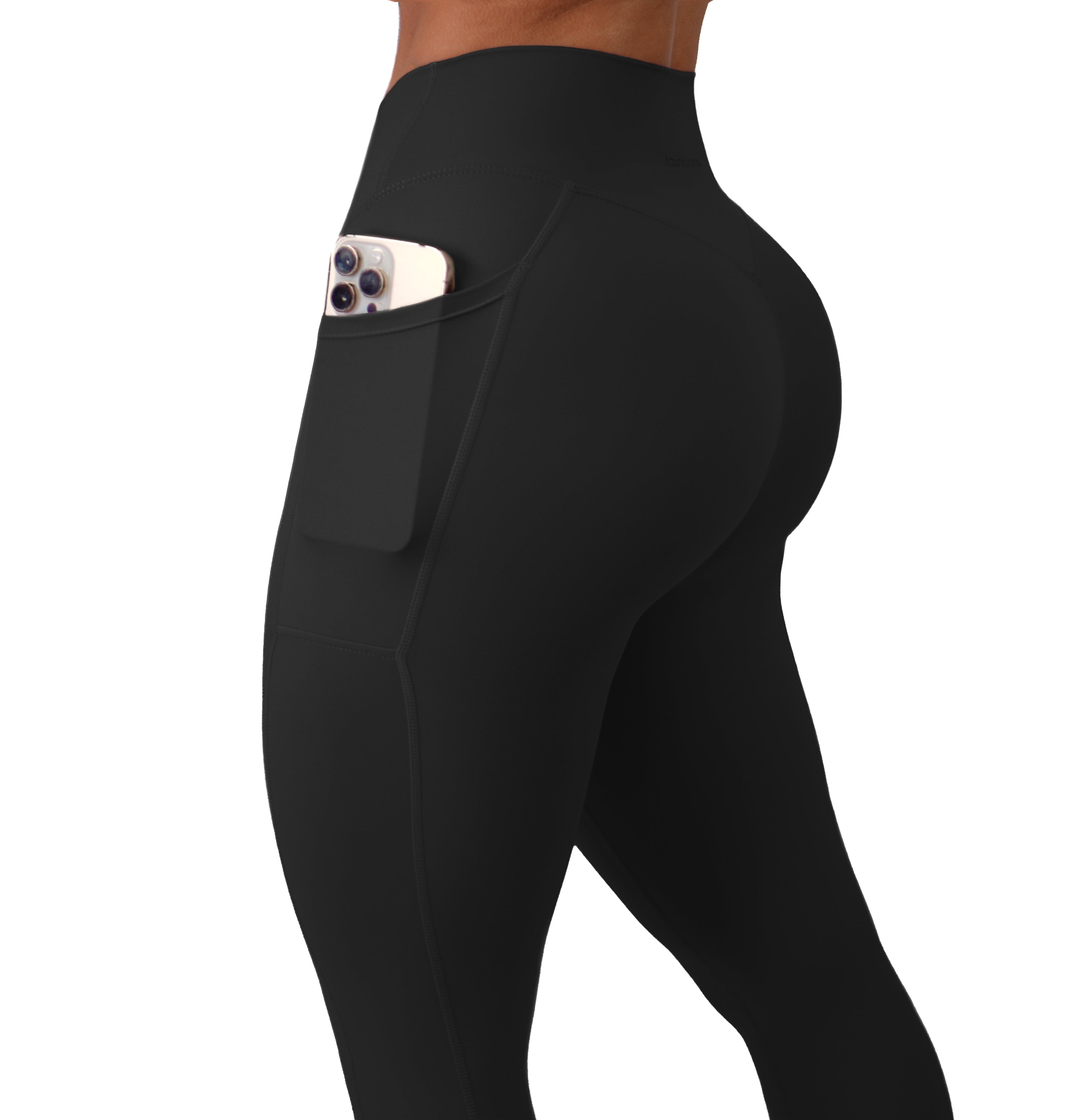 Premier Buttersoft Pocket Leggings for Women - High Waisted Yoga Pants with Side Pockets - Stretchy Workout Tights (Black) - Perfect for Yoga, Running, Gym & Lounge Wear