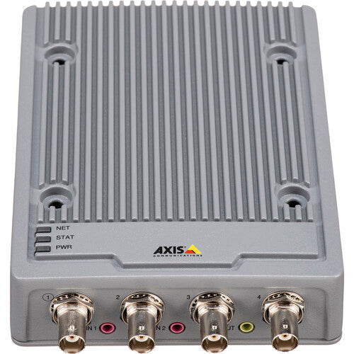 Axis Communications P7304 4 Channel Video Encoder for IP Surveillance Systems - High Performance Network Video Encoding Solution for Security Cameras & Business Monitoring