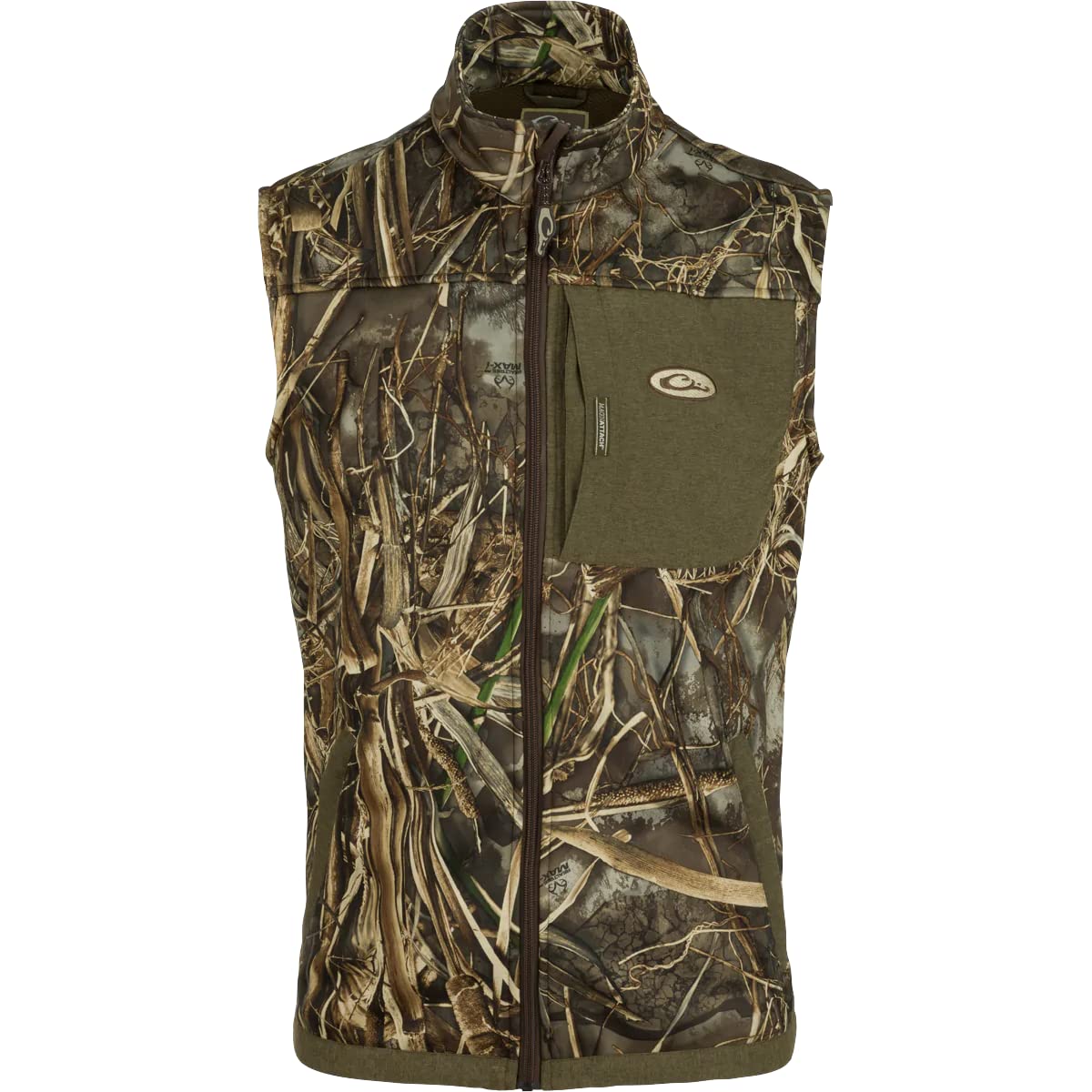 Drake Waterfowl Men's Endurance Hunting Vest - Lightweight Waterproof Camo Jacket for Outdoor Adventures, Duck Hunting & Cold Weather Protection