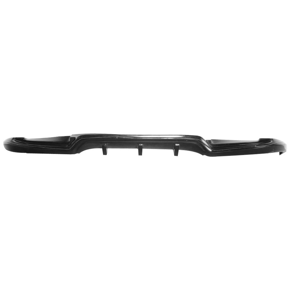 IKON MOTORSPORTS Rear Bumper Lip Spoiler for 2010-2016 Hyundai Genesis Coupe | Sport Style PU Black Rear Diffuser | Enhances Aerodynamics & Sporty Look for Street Racing & Car Shows