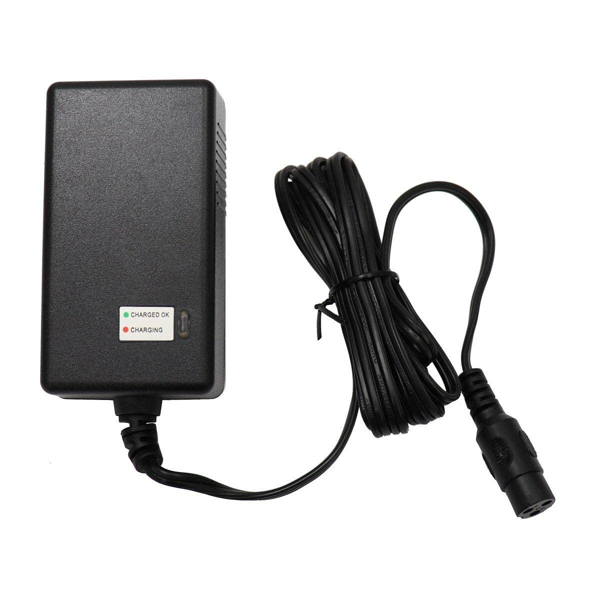 Universal Parts 119-7 Razor E-100 Battery Charger Replacement - Compatible with Razor E100, E125, E150 Electric Scooters - Perfect for Home, School & Commuting Use