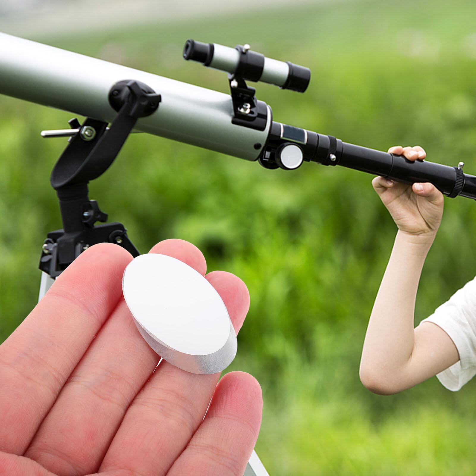 JECOMPRIS Reflector Main Mirror for Astronomical Telescopes - High-Quality Spherical Secondary Mirror Glass for Enhanced Stargazing & Astrophotography | Perfect for Astronomy Enthusiasts & Amateur Astronomers