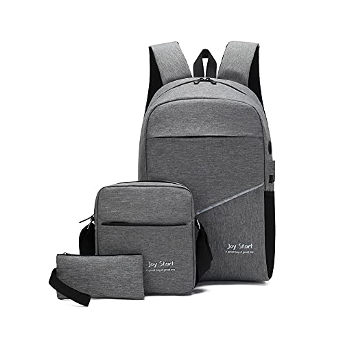 15.7 Inch USB Charging Laptop Backpack - Water Resistant School & Travel Bag for Work, Gym, College & Outdoor Adventures