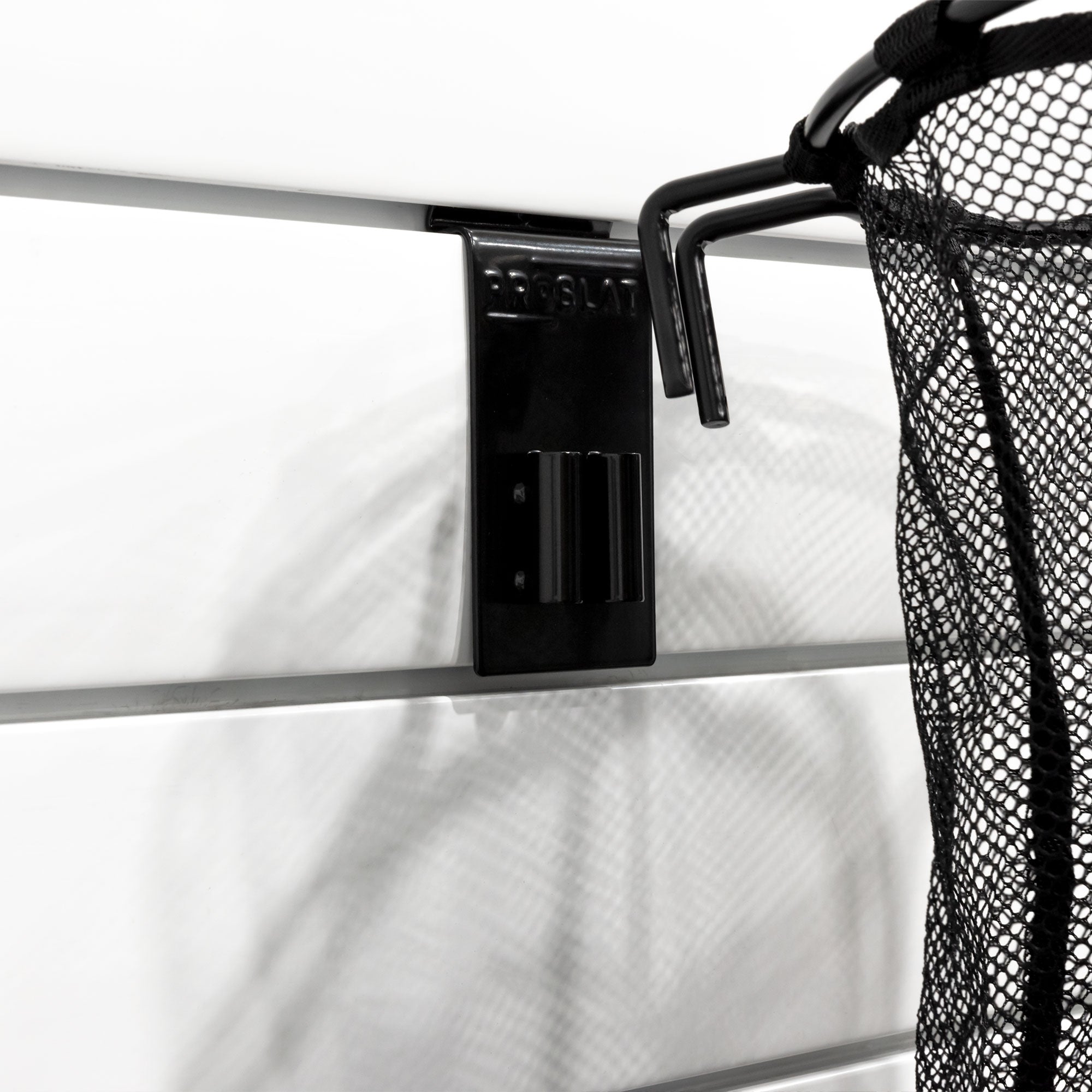 ProRack Ball Organizer with Slatwall Hooks - Heavy Duty Sports Equipment Storage for Basketball, Soccer & Volleyball Balls - Perfect for Garage, Gym & Sports Club Organization