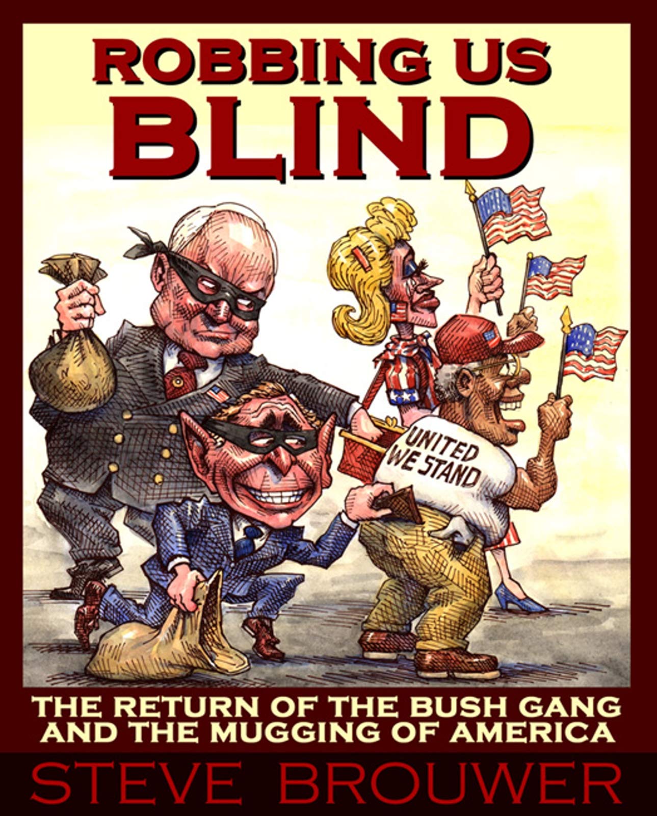 Robbing Us Blind: The Return of the Bush Gang and America's Political Crisis - Political Thriller Book for US Readers | Perfect for Political Science Students & History Buffs