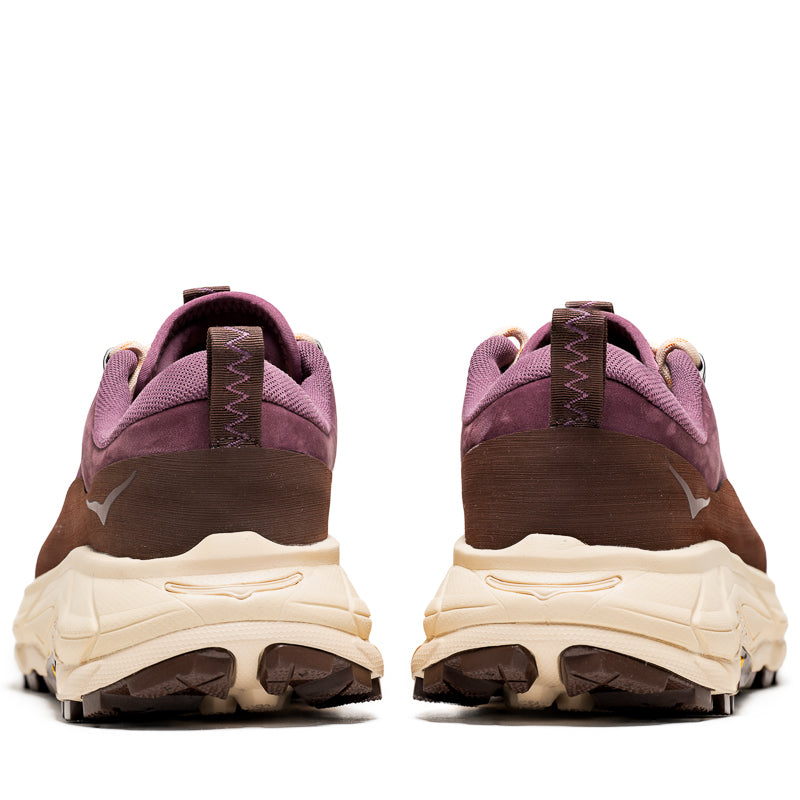 Hoka Tor Summit Hiking Shoes - Dried Fig/Cold Brew Color - Lightweight & Durable for Trail Running, Backpacking & Outdoor Adventures