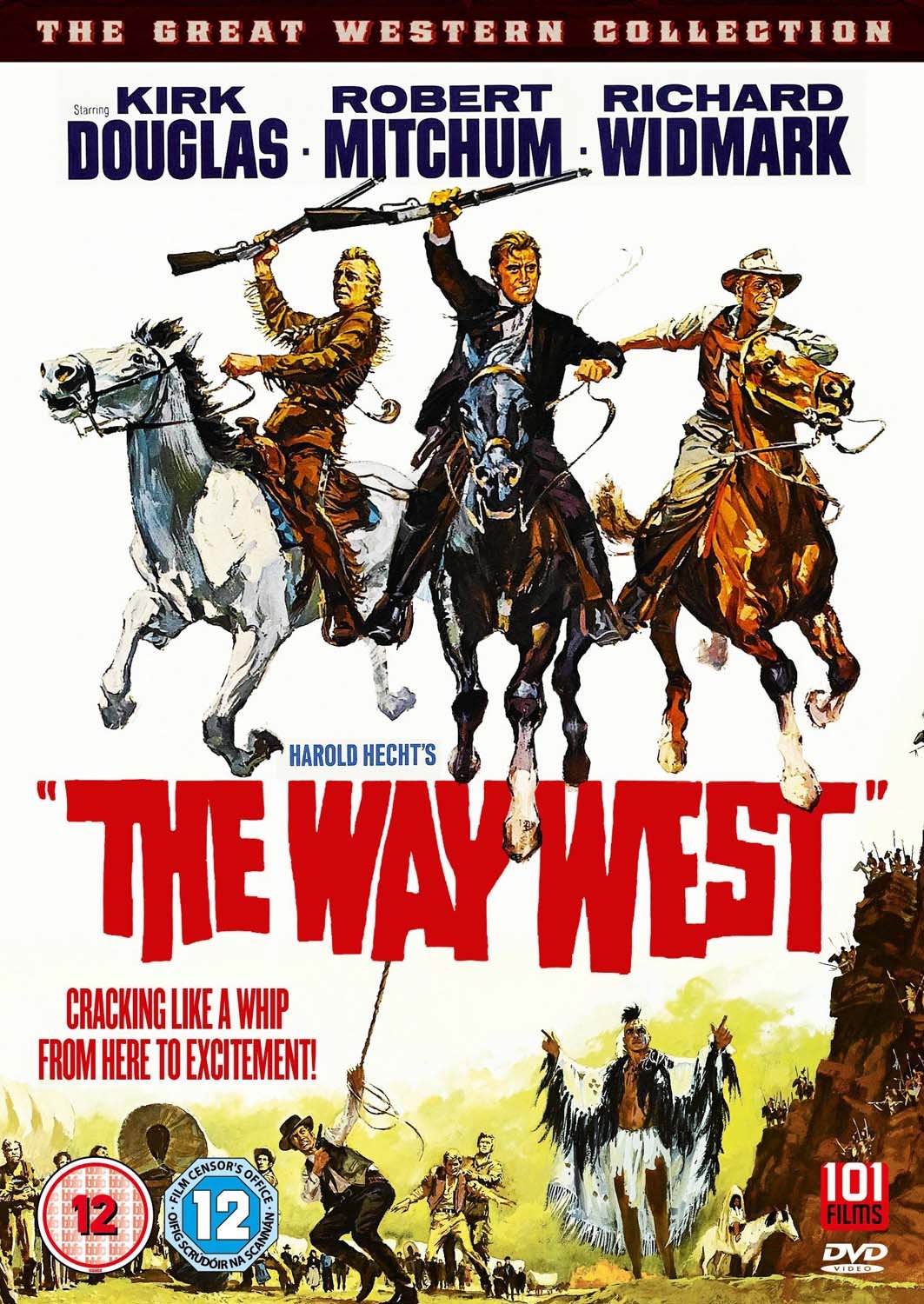 The Way West [The Great Western Collection] DVD - Classic Western Movie for Home Entertainment & Cowboy Film Enthusiasts