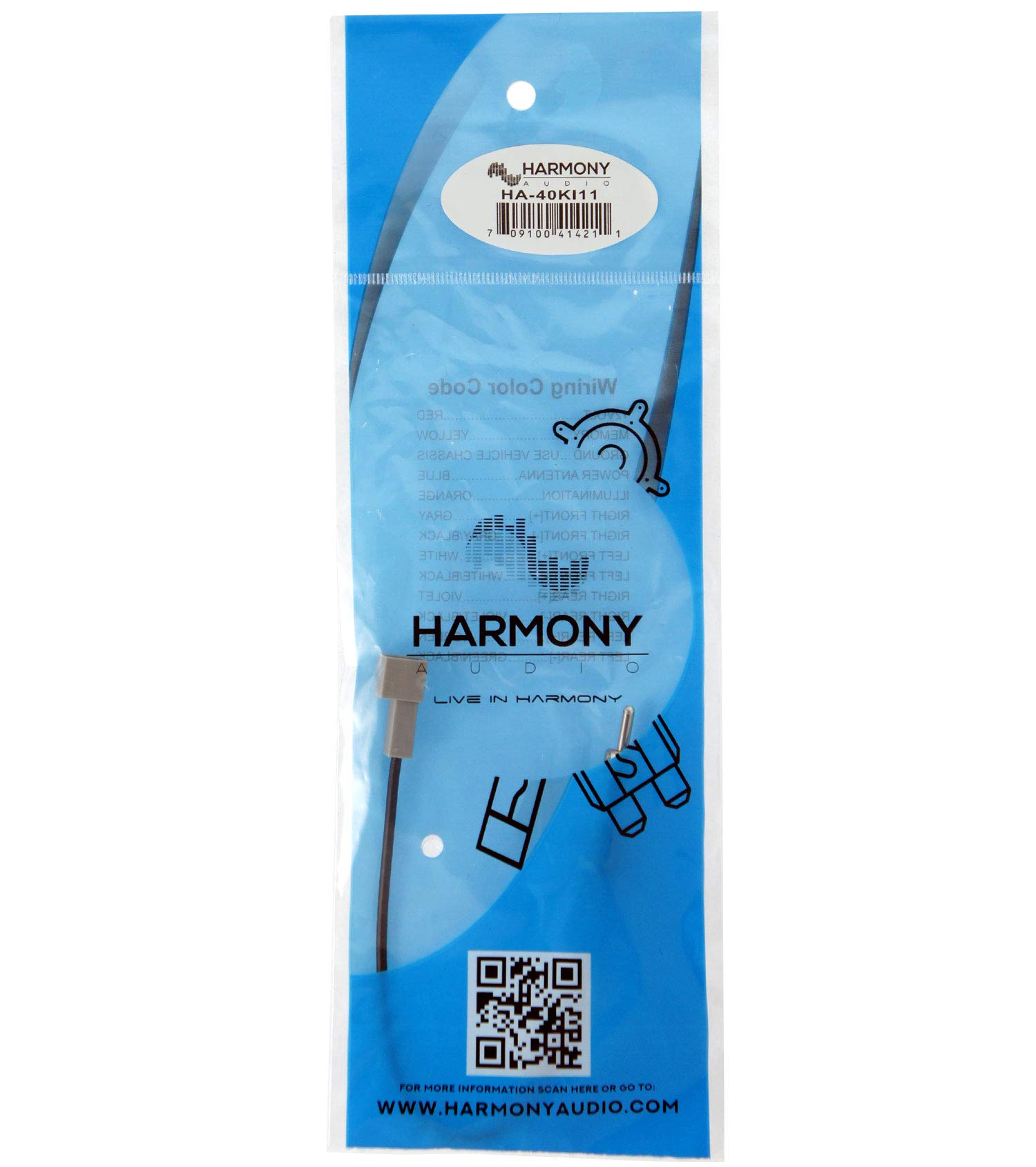 2011-2019 Kia Sorento Radio Antenna Adapter - Harmony Audio HA-40KI11 OEM to Aftermarket Stereo Plug | Perfect for Car Audio Upgrades & Installation