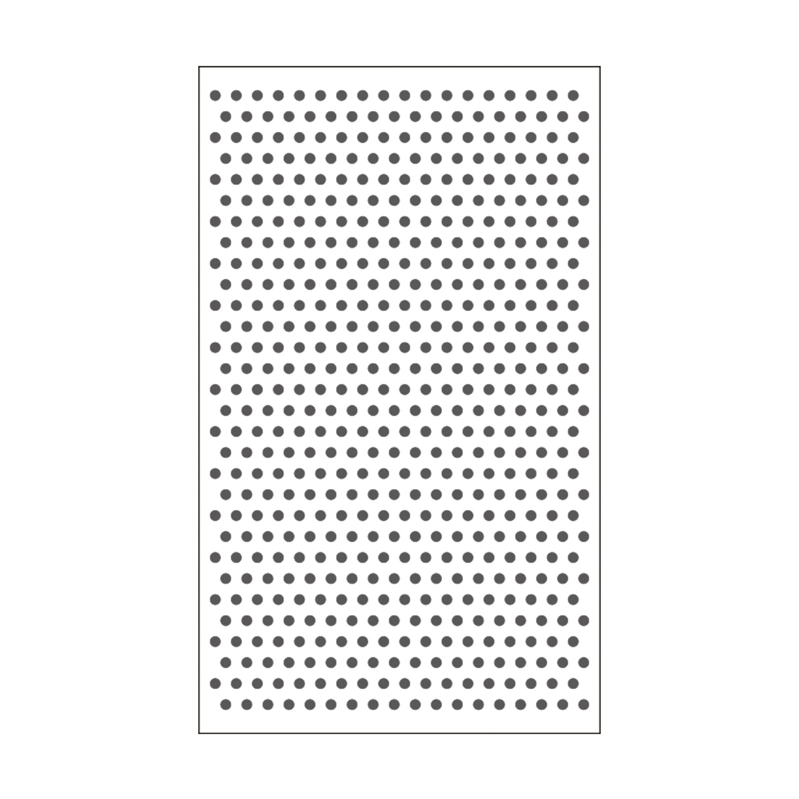 Vaessen Creative 100604-101 Mini Embossing Folder - Dots Pattern for Scrapbooking, Card Making & Paper Crafts | 3x5 Inches | Add Texture & Dimension to DIY Projects, Wedding Invitations, Greeting Cards