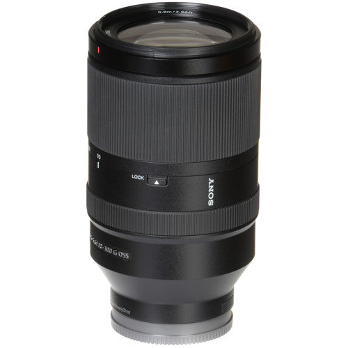 Sony FE 70-300mm f/4.5-5.6 G OSS Full Frame Telephoto Zoom Lens for Portrait, Wildlife & Sports Photography - Compatible with Sony E-Mount Cameras