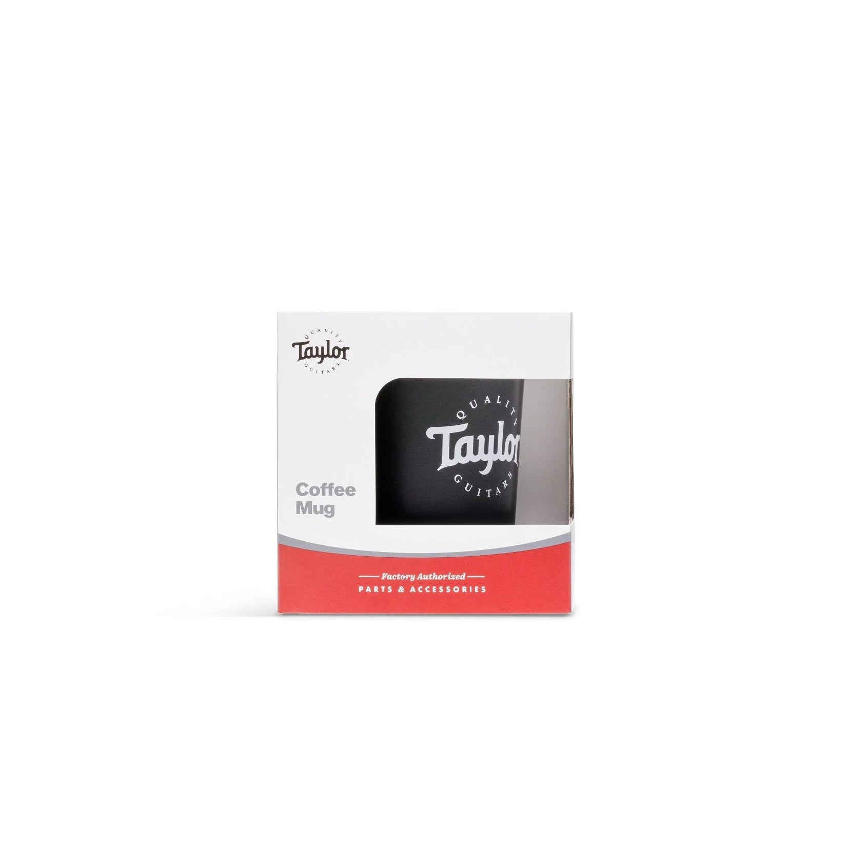 Taylor 1526 12 oz Ceramic Coffee Mug - Insulated Handle for Hot & Cold Drinks, Perfect for Home, Office or Gift Giving