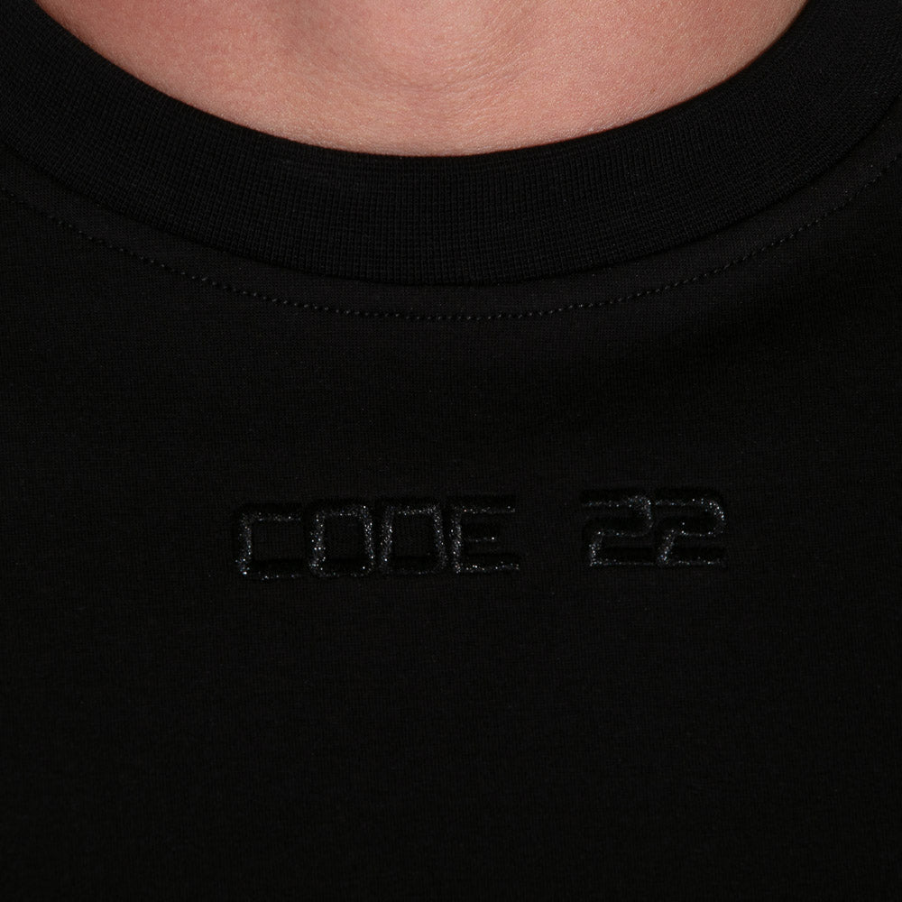 Code 22 Essential Sweatshirt 9745 - Black Men's Casual Pullover Hoodie for Streetwear & Lounge Comfort