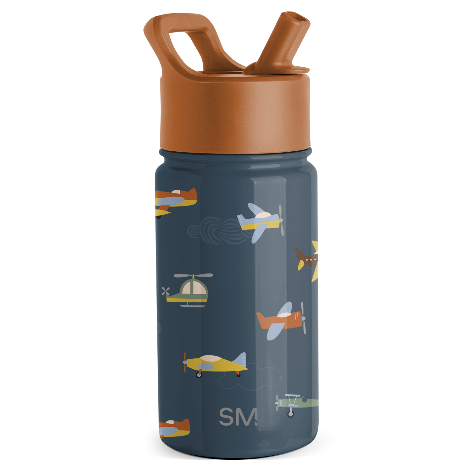 Summit Kids Water Bottle with Straw Lid - BPA Free, Leak Proof, Insulated Stainless Steel Bottle for School, Sports & Outdoor Activities