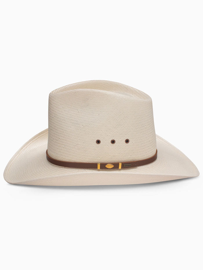 Resistol RSBGSP 503481 BIG SPENDER Natural Straw Cowboy Hat for Men - Western Style Sun Protection for Outdoor, Rodeo & Summer Activities