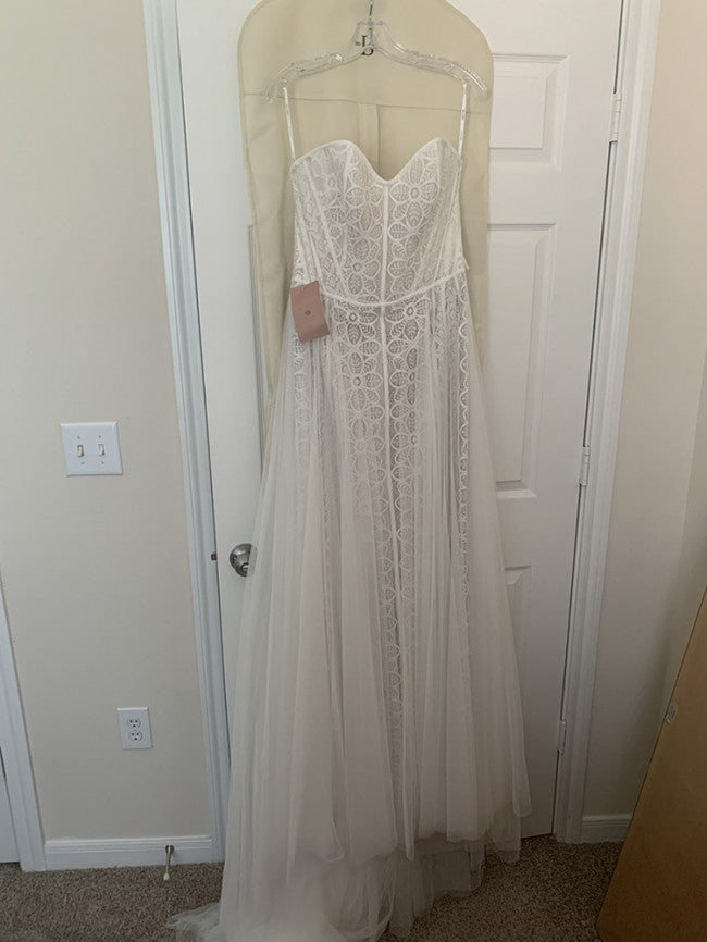 BHLDN Willowby Cordova Ophelia 53702 Wedding Gown - Elegant Lace Bridal Dress for Beach, Garden & Boho Weddings