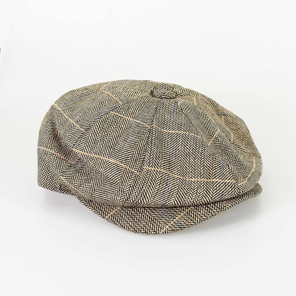 Cavani Albert Brown Baker Cap - Stylish & Comfortable Men's Hat for Outdoor Activities, Hiking, and Casual Wear