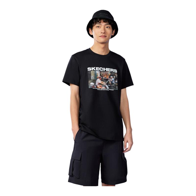 Men's Casual Short Sleeve T-Shirt L224M073/0018 - Comfortable Cotton Tee for Everyday Wear, Gym & Outdoor Activities