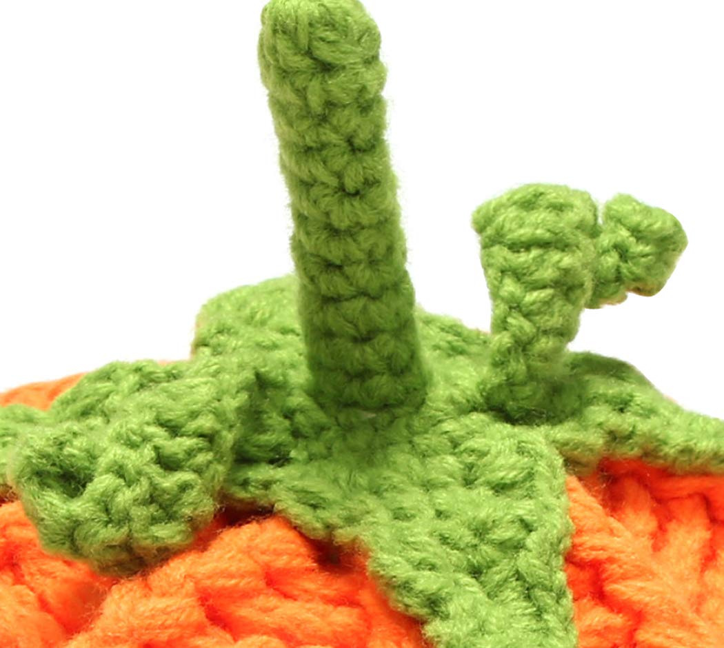 Adorable Unisex Baby Pumpkin Hats for Halloween - Hillento Cute Infant Costume Accessories | Perfect for Halloween Photoshoots, Trick-or-Treating & Fall Festival Outfits
