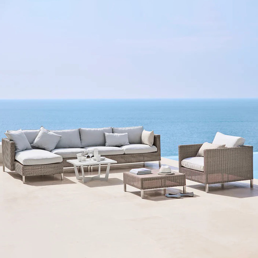 Modular Outdoor Lounge Furniture Set - Waterproof & Durable Patio Sectional Sofa for Garden, Poolside, Backyard - Perfect for Relaxing & Entertaining