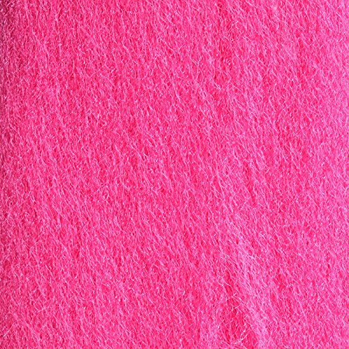 Ep Silky Fibers Neon Pink - Premium Synthetic Hair Extensions for Styling, Cosplay & Fashion - Perfect for Parties, Halloween & Daily Wear