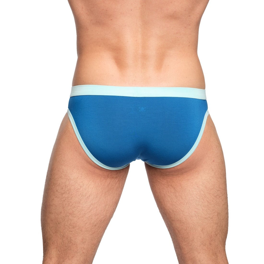 Just The Bones Cloud Brief Blue - Comfortable & Stylish Men's Underwear for Everyday Wear, Workout & Travel