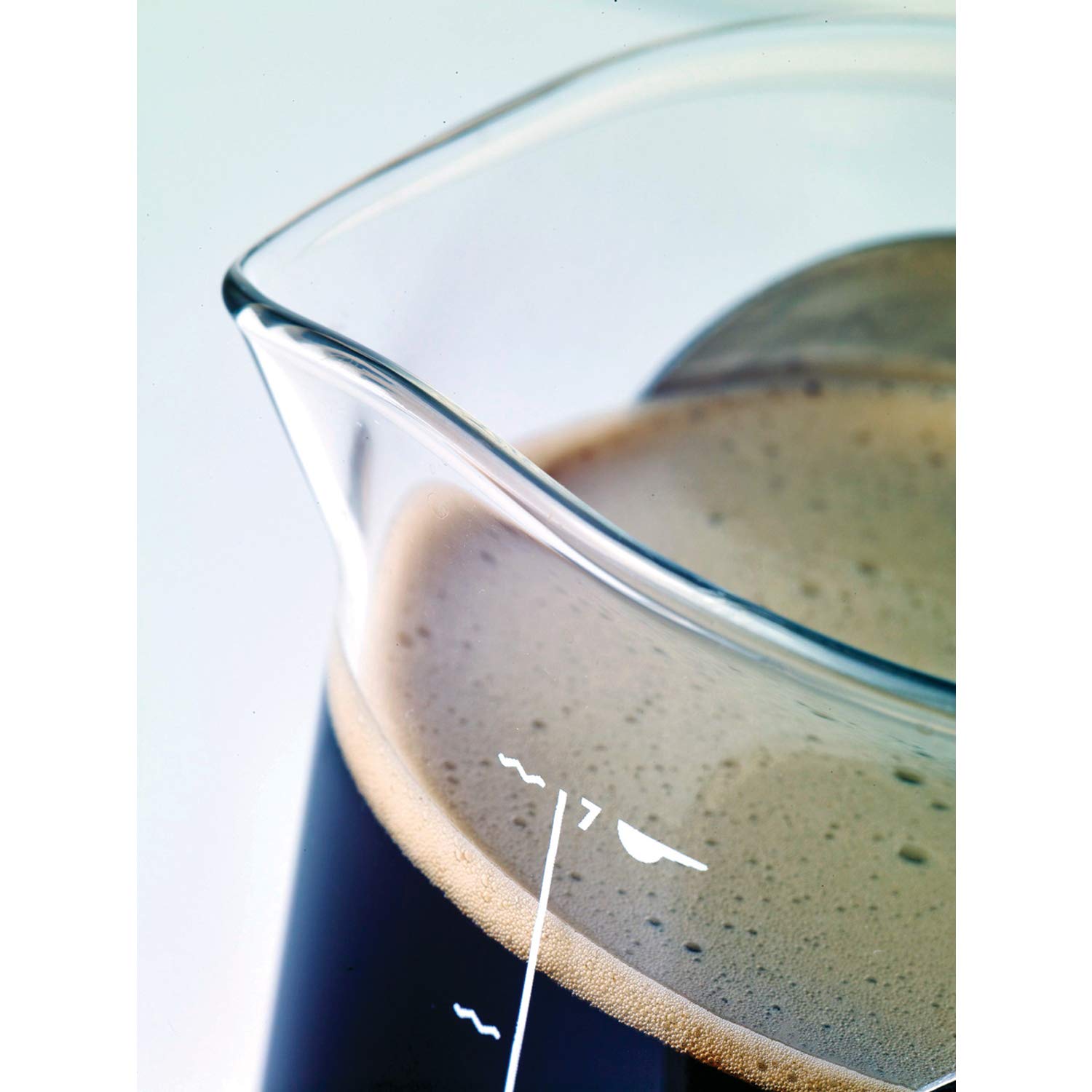 Aerolatte Universal Borosilicate Glass Replacement Carafe for French Press Coffee Maker - 8 Cup (34 oz, 1000ml) Capacity - Durable & Heat Resistant - Perfect for Home, Office & Camping Coffee Brewing