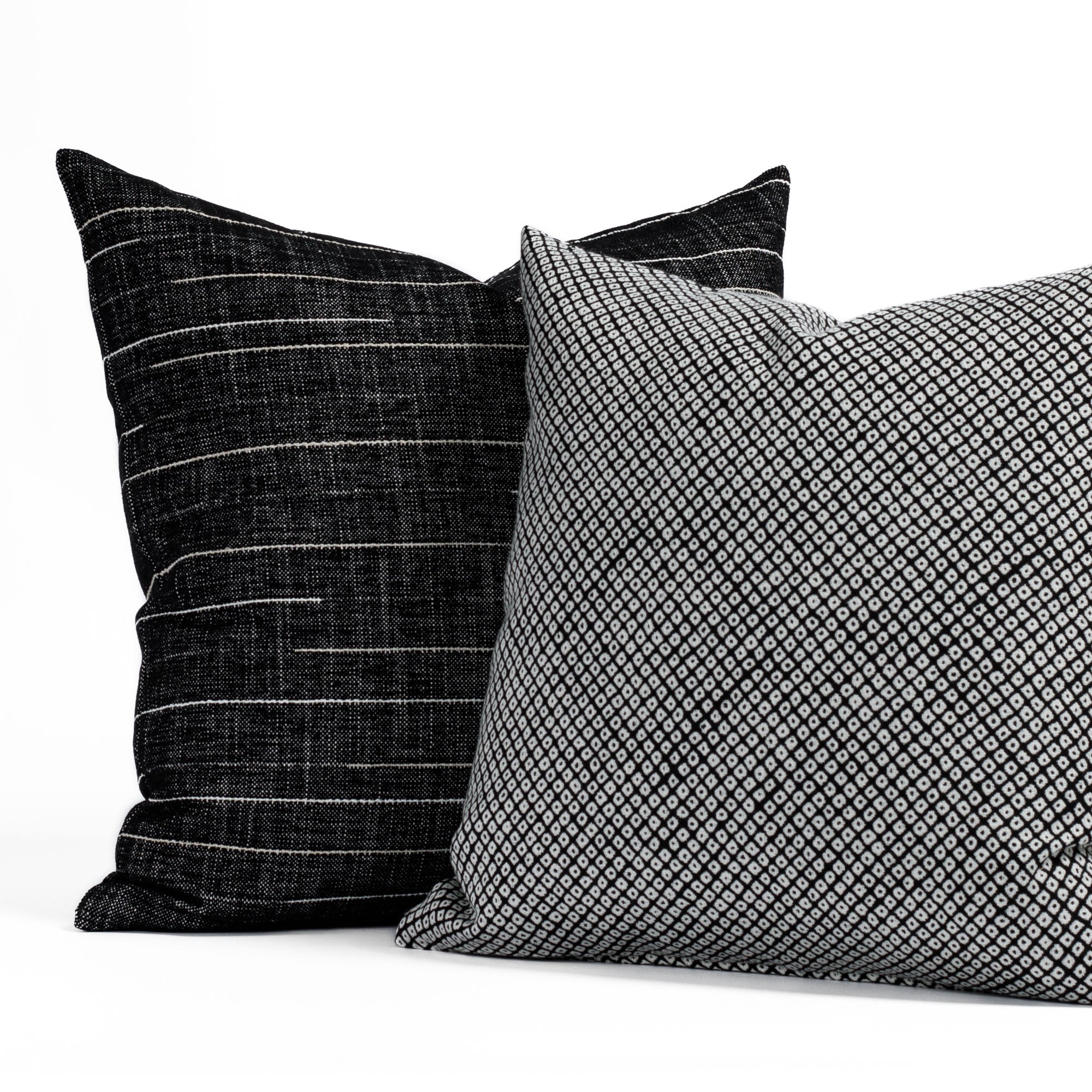 Premium Yuzu 22x22 Outdoor Throw Pillow in Onyx Black - Waterproof & UV Resistant for Patio, Poolside, Garden & Porch Decor
