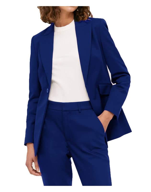 Professional Women's 2-Piece Business Suit Set - Blazer & Pants for Office Work, Job Interviews & Corporate Events | Formal Work Attire for Career Women