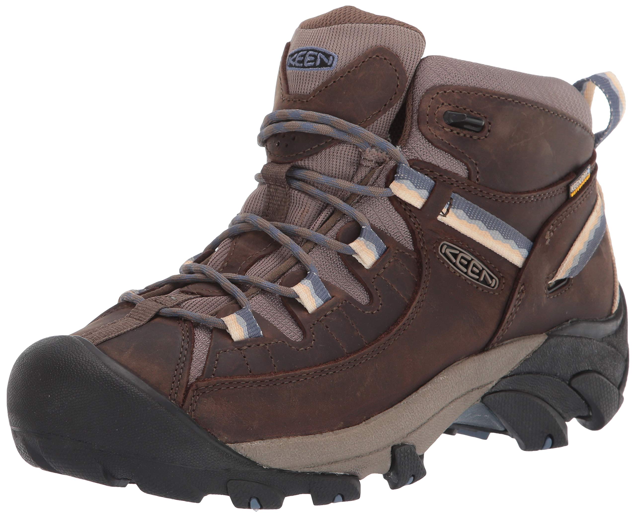 KEEN Women's TARGHEE II MID Waterproof Hiking Boots - Lightweight & Durable for Outdoor Adventures, Trail Walking & Backpacking