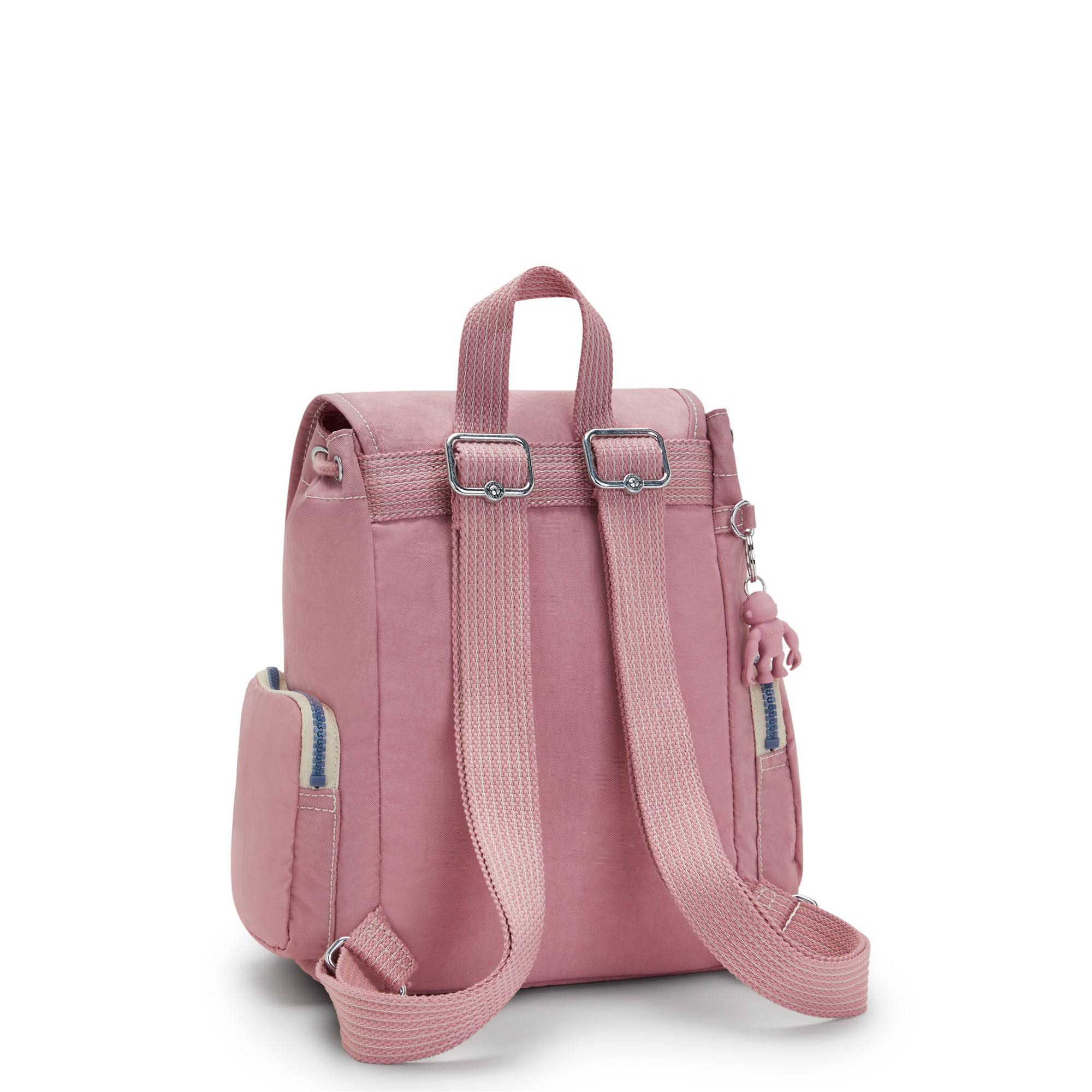 Kipling Women's Ebba Small Backpack - Lightweight Nylon Purse with Dual Carry Handles & Monkey Keychain - Perfect for Work, Travel & Everyday Use