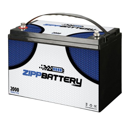 12V 110AH Deep Cycle AGM Car Battery - Replacement for Vehicles, RVs, Boats & Solar Power Systems - Ideal for Long Trips, Off-Grid Living & Emergency Power Backup
