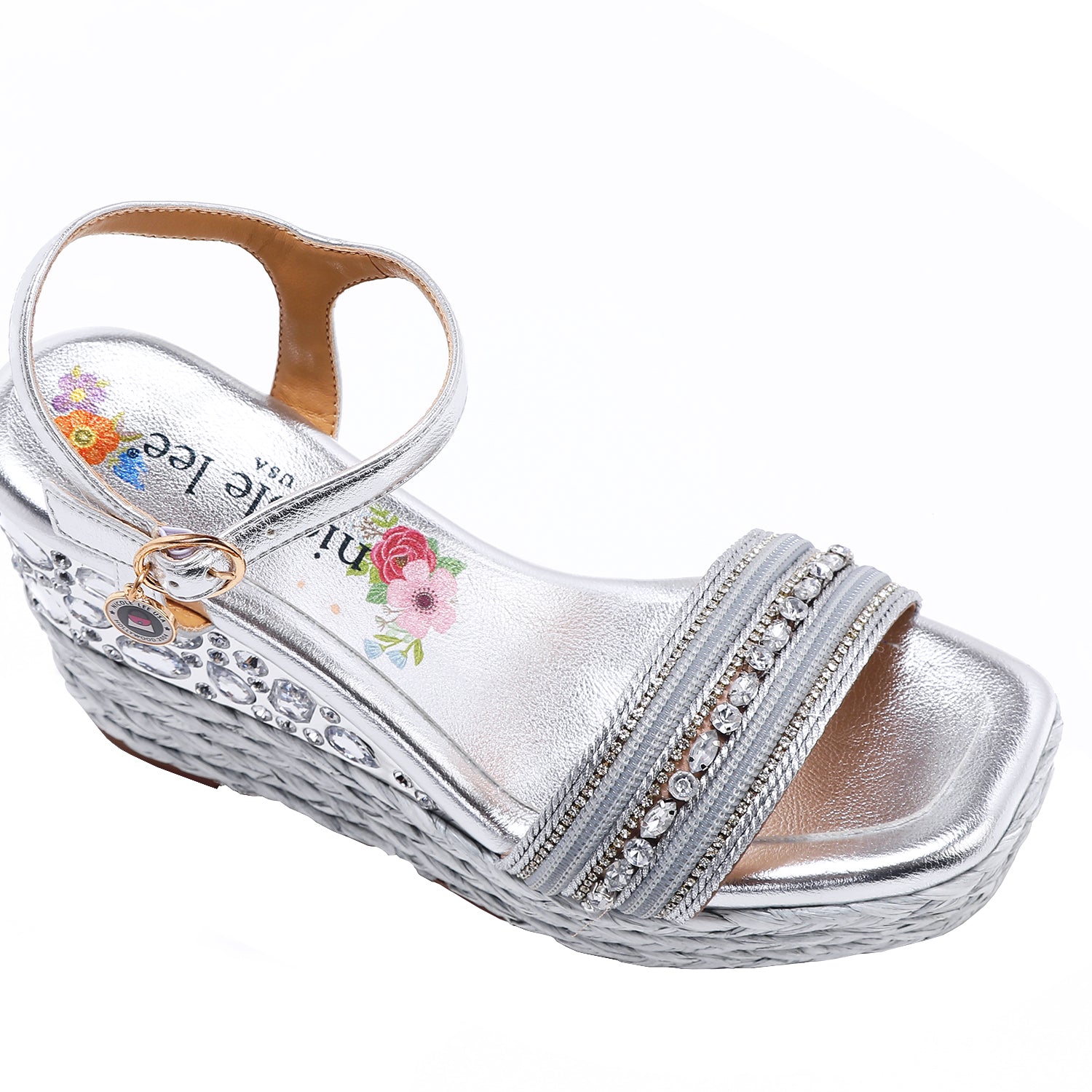 KALI Women's Espadrille Wedge Sandals - Comfortable Summer Casual Shoes for Beach, Vacation & Outdoor Walking