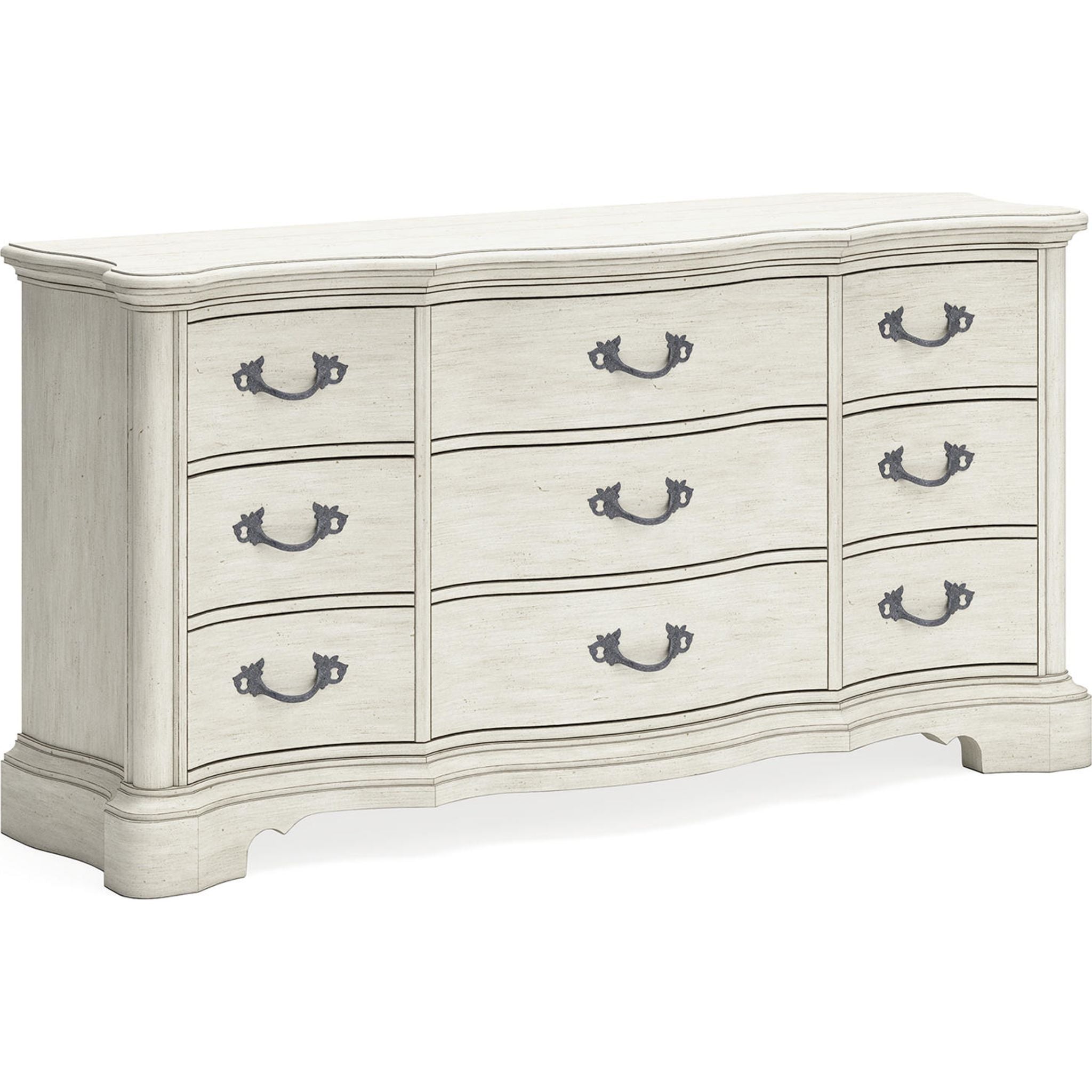 Arlendyne Dresser - 6-Drawer Wooden Chest of Drawers for Bedroom Storage | Modern Bedroom Furniture for Clothes Organization & Home Decor